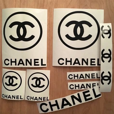 etsy chanel stickers